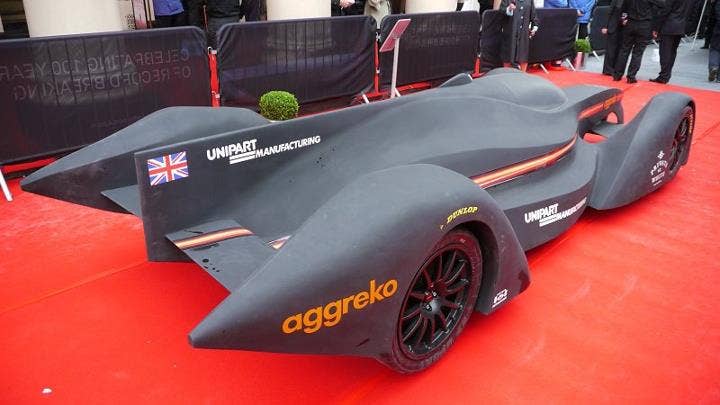 Bluebird GTL Formula E Race Concept rear