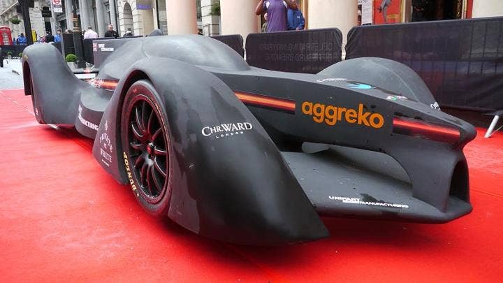 Bluebird GTL Formula E Race Concept nose detail