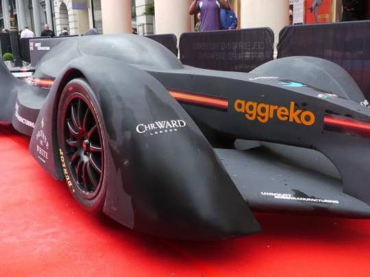 Bluebird GTL Formula E Race Concept nose detail