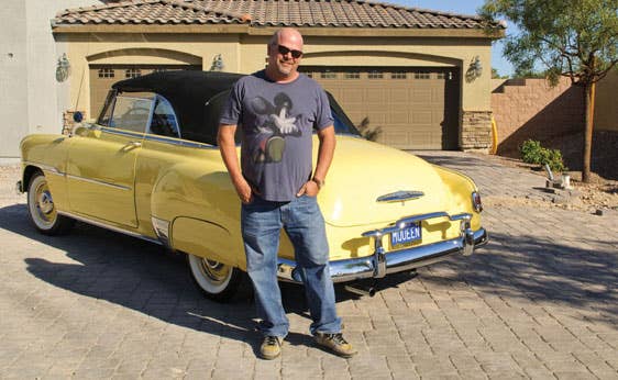 Steve McQueen's 1951 Chevrolet Styleline Deluxe Convertible with Rick Harrison