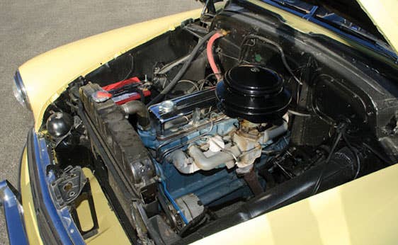 Steve McQueen's 1951 Chevrolet Styleline Deluxe Convertible 216 cubic inch inline-six
