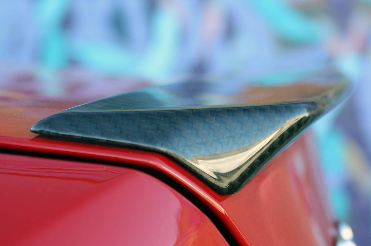 2011 Mercedes-Benz C63 AMG Performance Pack rear spoiler