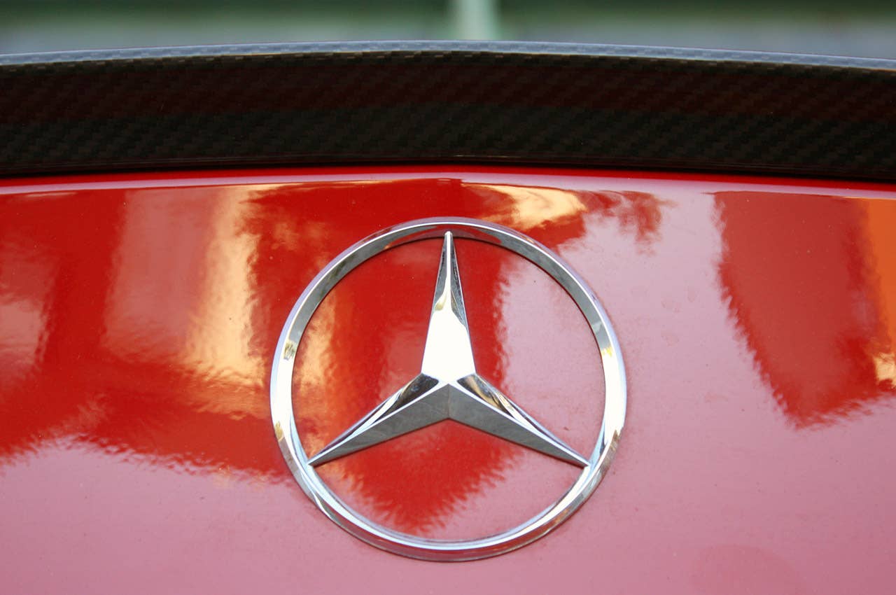 2011 Mercedes-Benz C63 AMG Performance Pack emblem