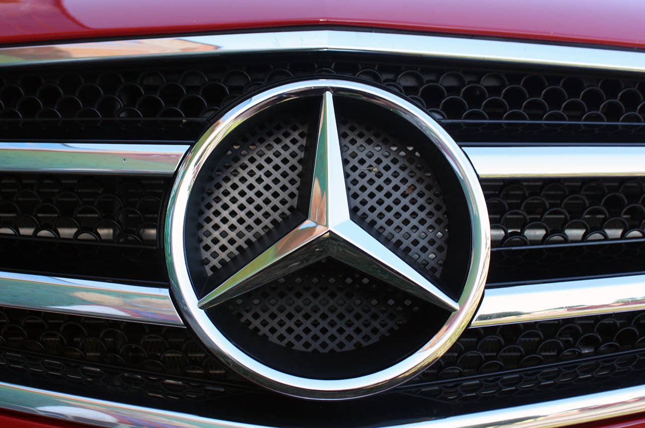 2011 Mercedes-Benz C63 AMG Performance Pack emblem