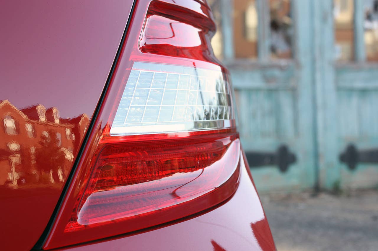2011 Mercedes-Benz C63 AMG Performance Pack taillight