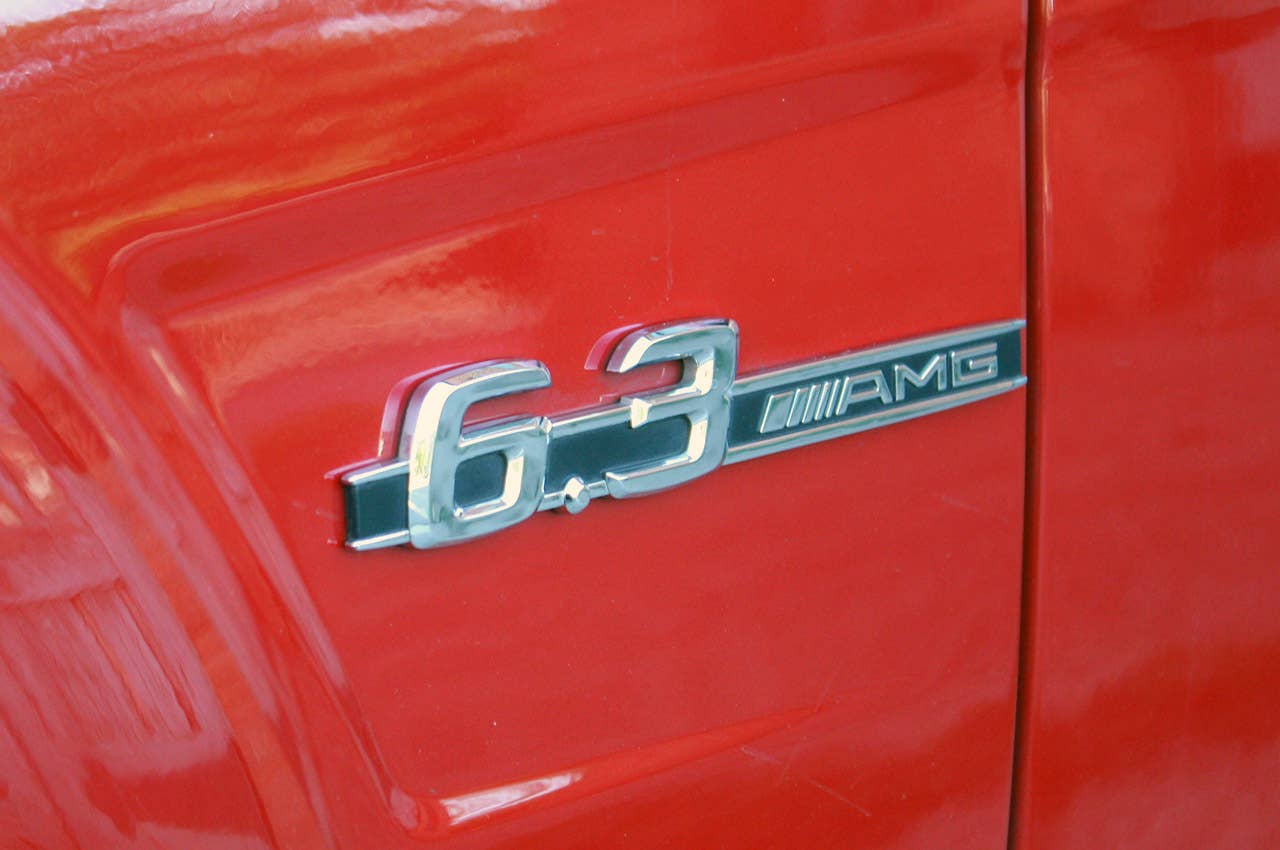 2011 Mercedes-Benz C63 AMG Performance Pack badge