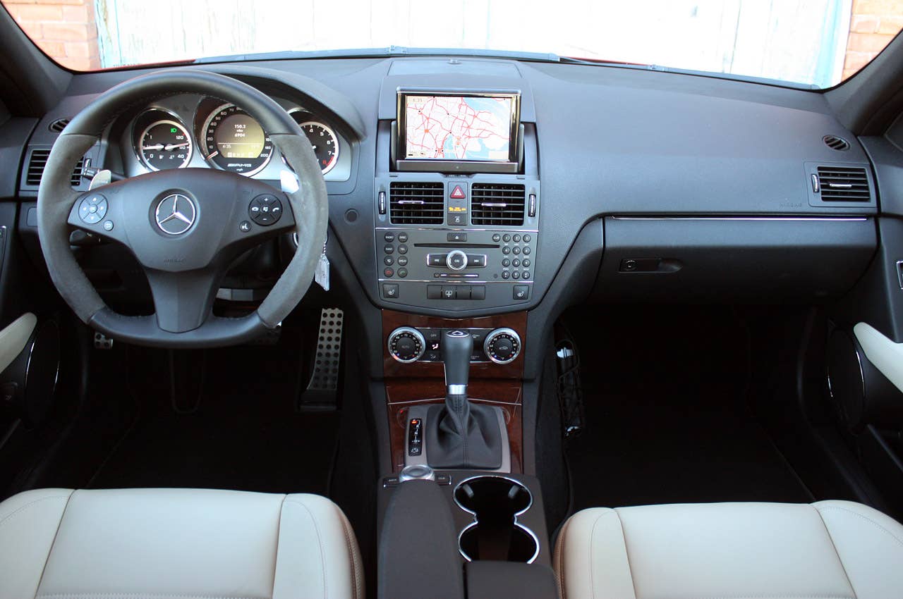 2011 Mercedes-Benz C63 AMG Performance Pack interior