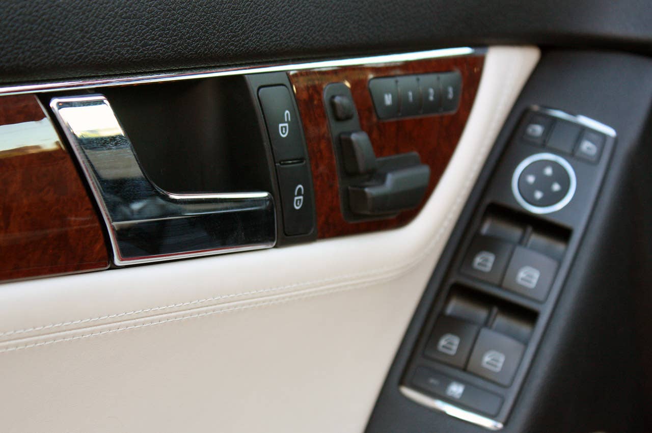 2011 Mercedes-Benz C63 AMG Performance Pack door panel