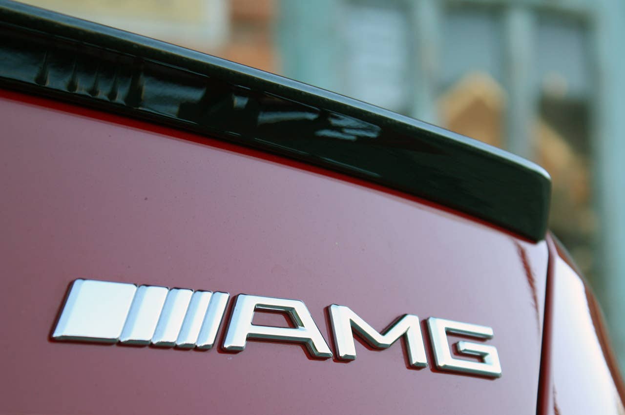 2011 Mercedes-Benz C63 AMG Performance Pack badge