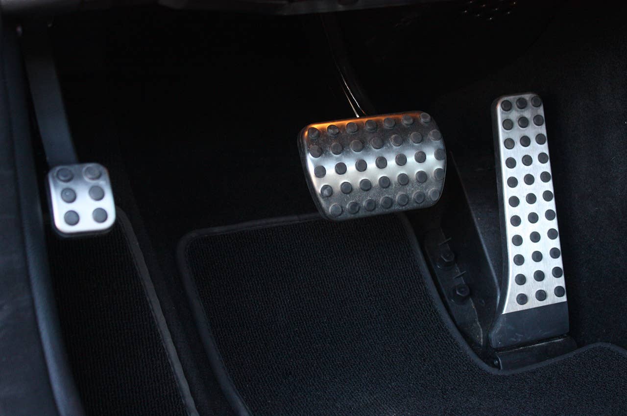 2011 Mercedes-Benz C63 AMG Performance Pack pedals
