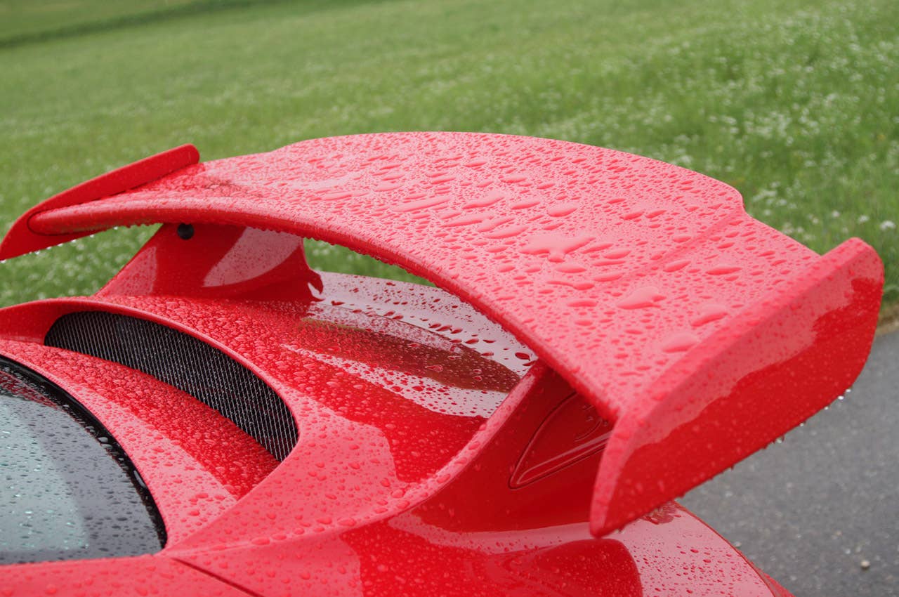 2014 Porsche 911 GT3 rear wing
