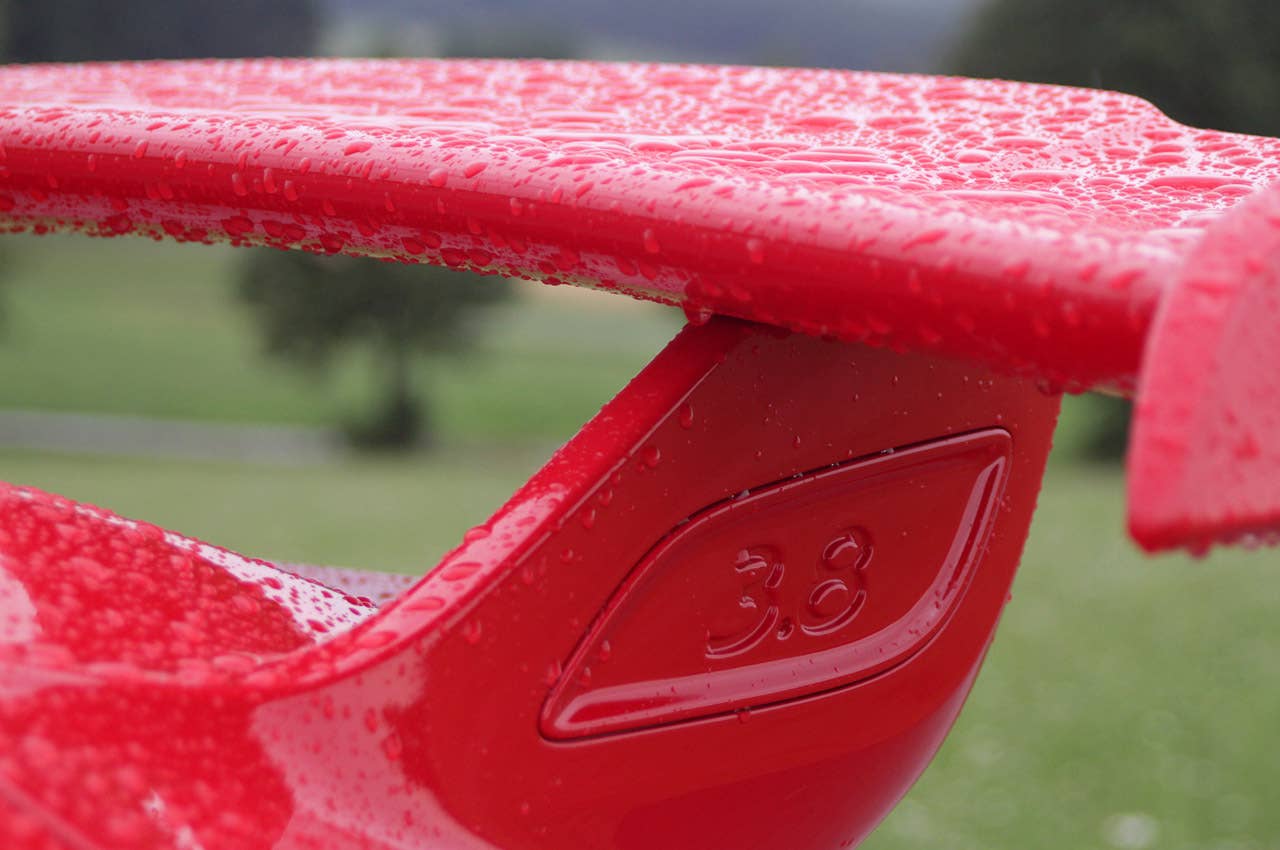 2014 Porsche 911 GT3 rear wing