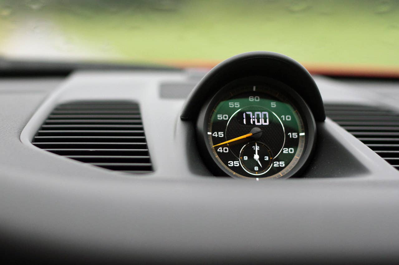 2014 Porsche 911 GT3 chrono