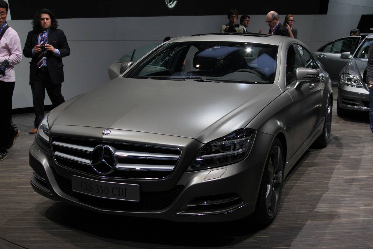 Paris 2010: 2012 Mercedes-Benz CLS comes on strong - Autoblog