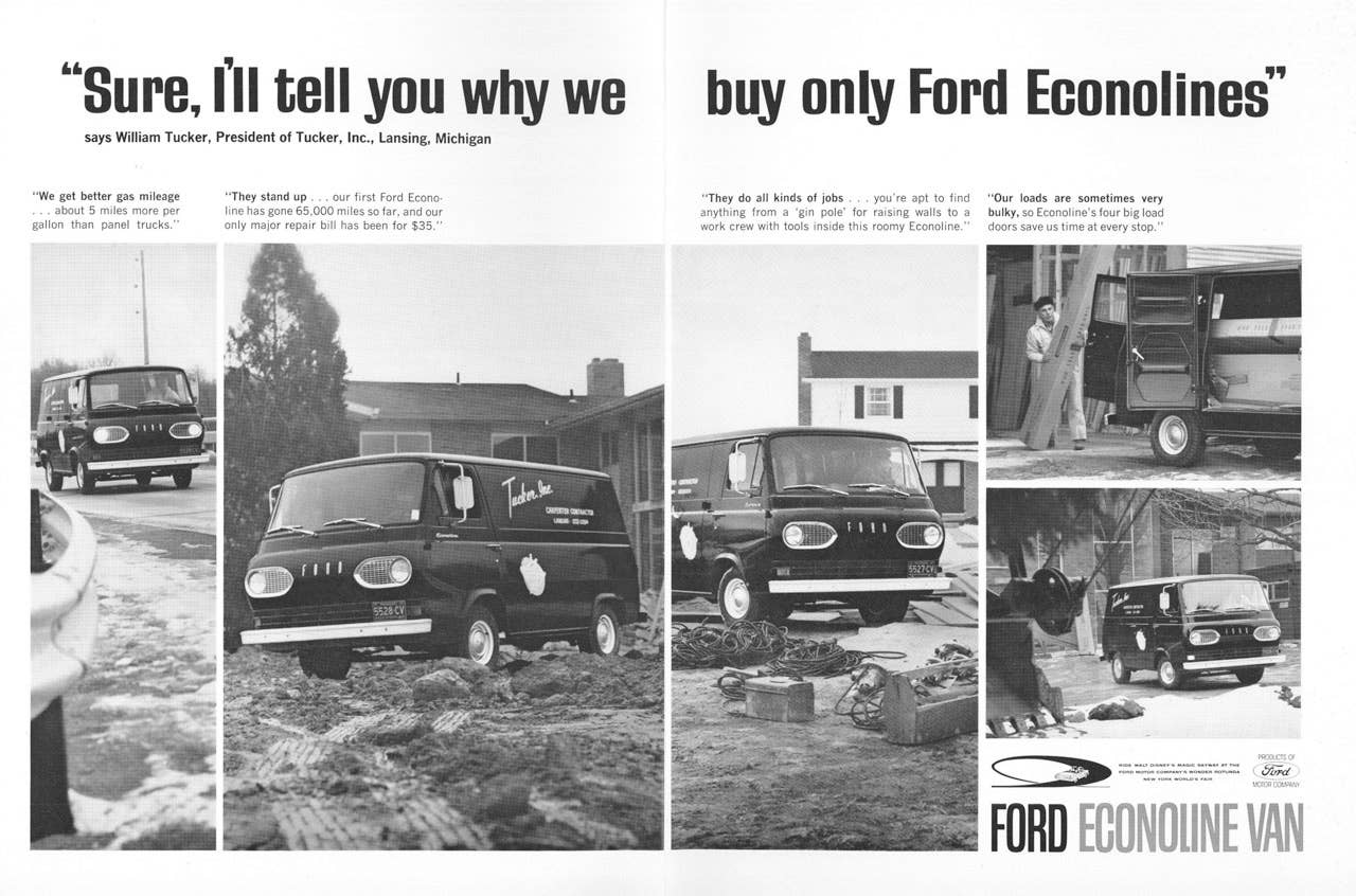 1964 Ford Econoline advertisement. (09/13/2010)