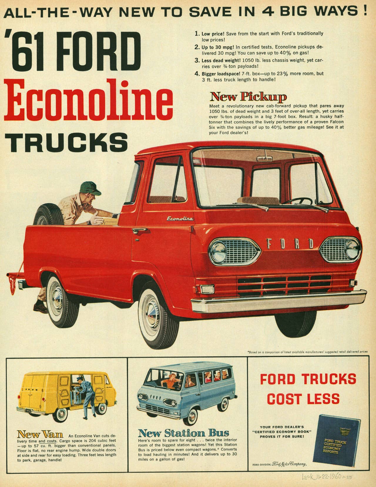 1961 Ford Econoline advertisement. (09/13/2010)