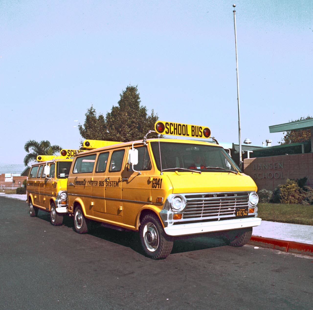 1968 Ford Econoline school bus. (09/13/2010)