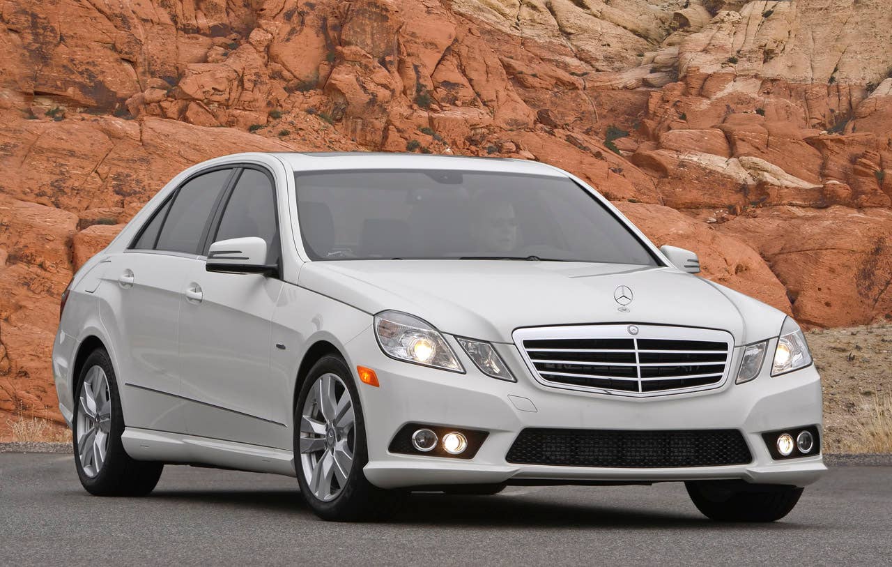 The all-new E350 BlueTEC, now with AdBlue injection.