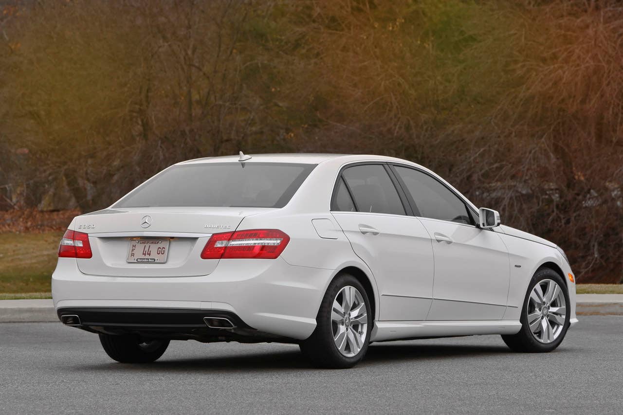 The all-new E350 BlueTEC, now with AdBlue injection.