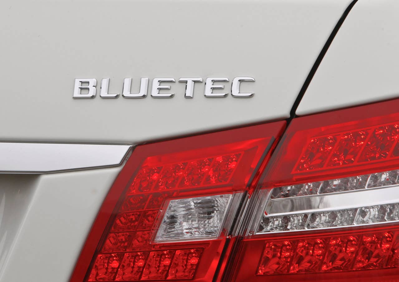 The all-new E350 BlueTEC, now with AdBlue injection.