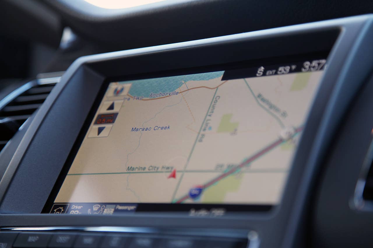 2011 Ford Flex Titanium navigation system