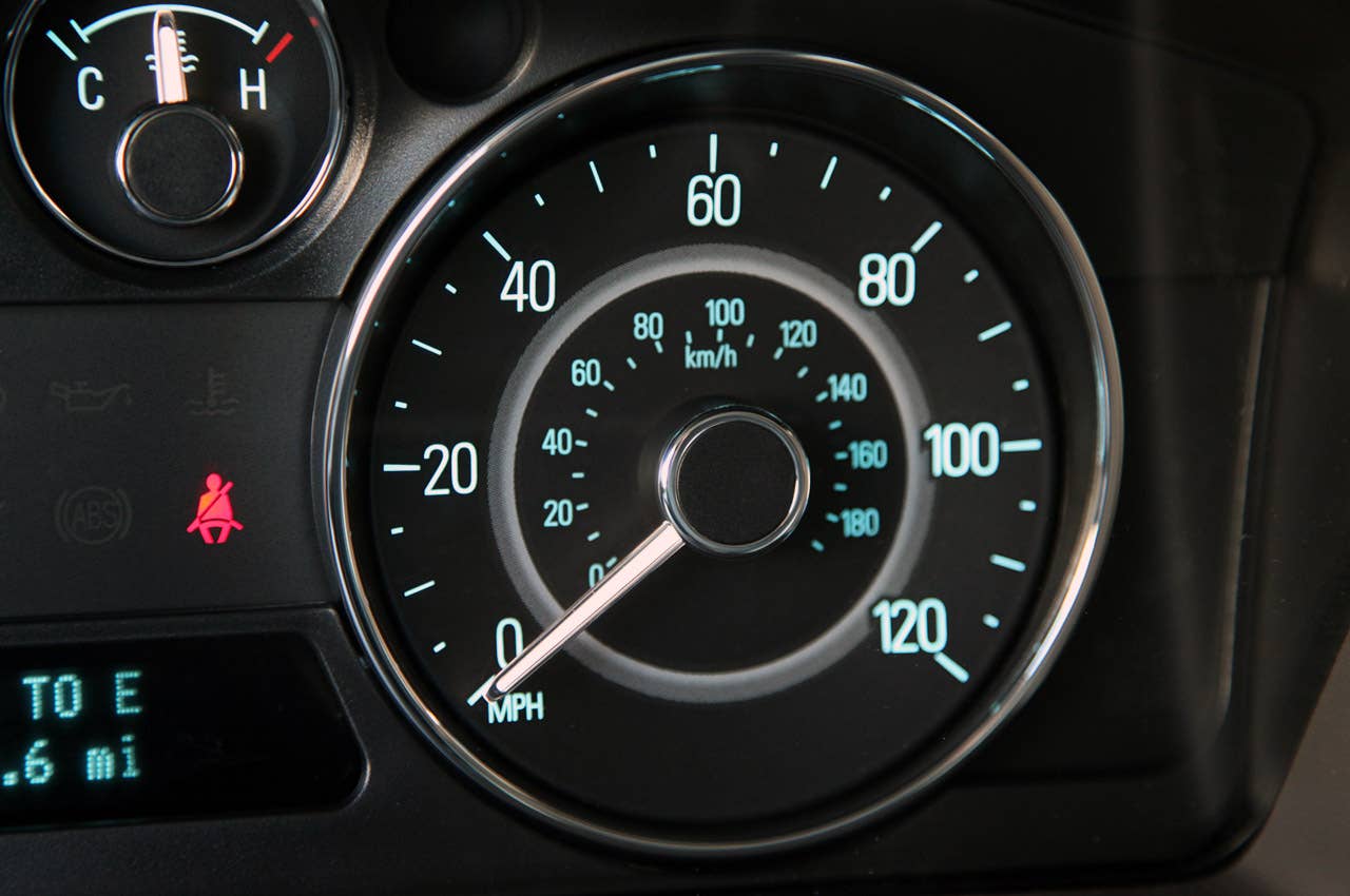2011 Ford Flex Titanium speedometer