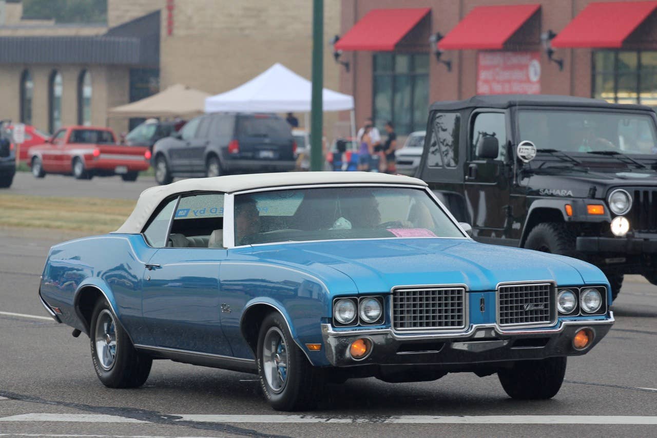 1972 Oldsmobile Cutlass convertible
