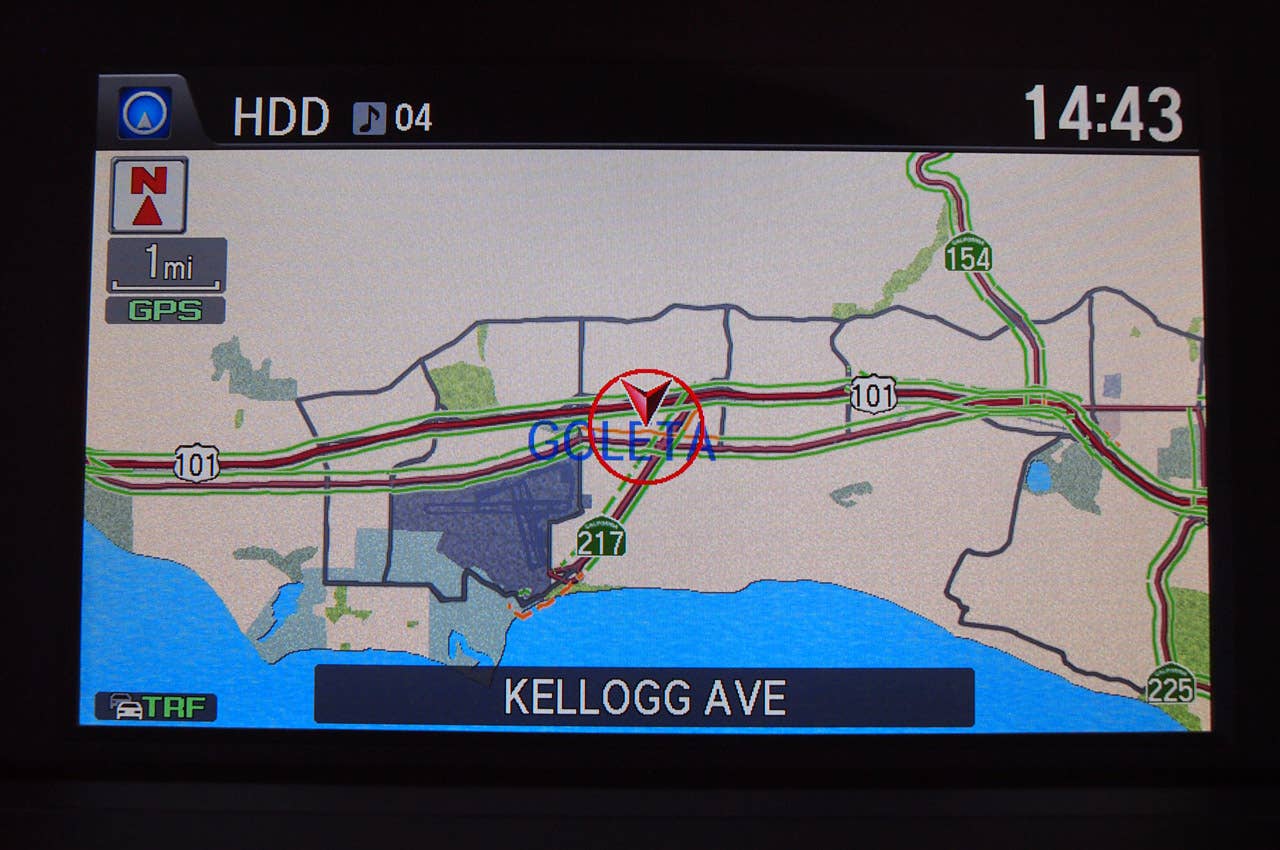 2014 Honda Accord Plug-In Hybrid navigation system