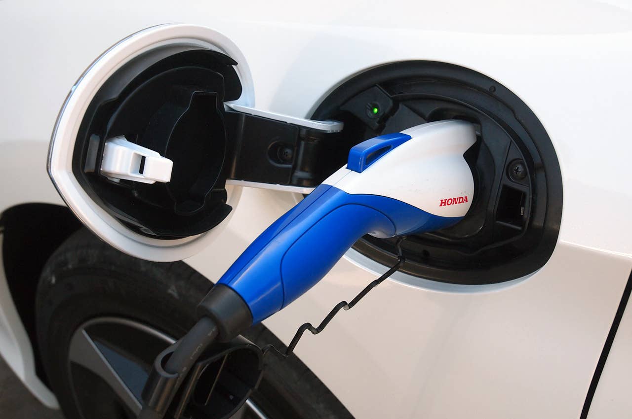 2014 Honda Accord Plug-In Hybrid charging port