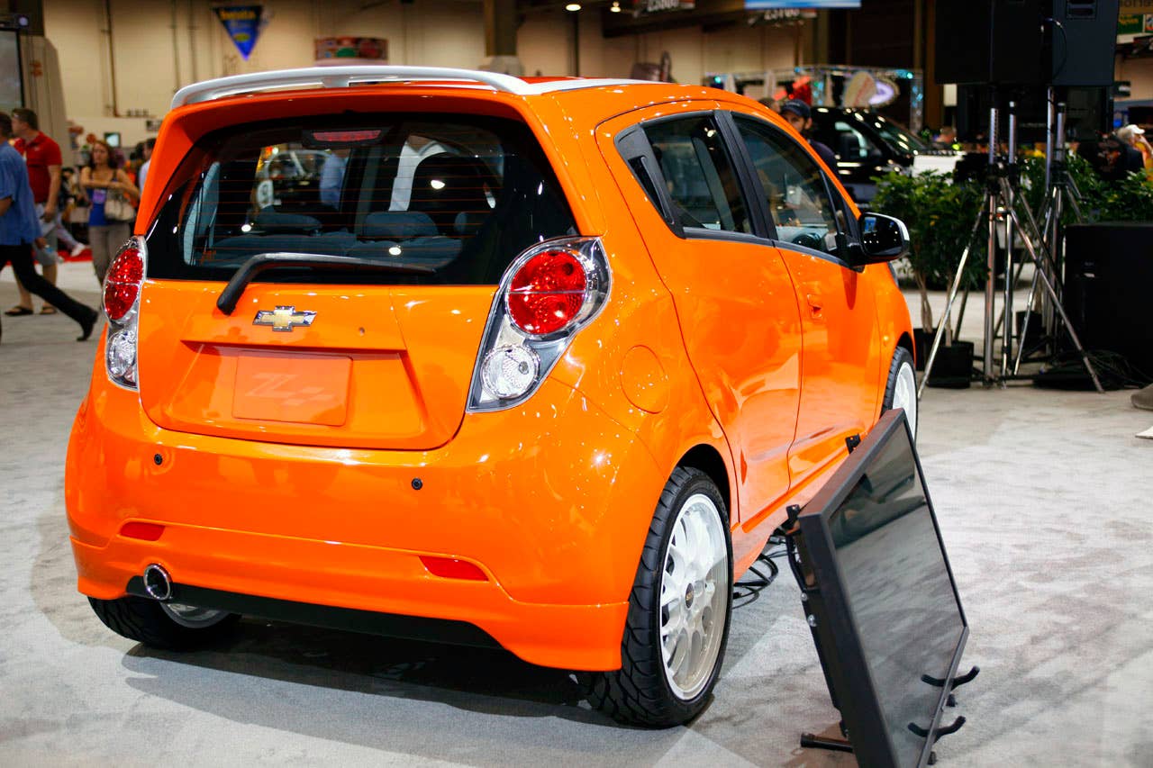 Chevrolet Spark Z-Spec rear 3/4