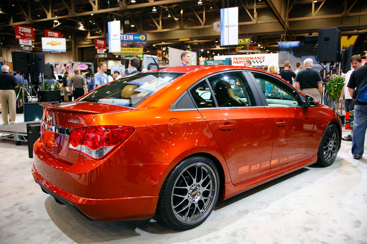 2011 Chevrolet Volt Z-Spec rear 3/4