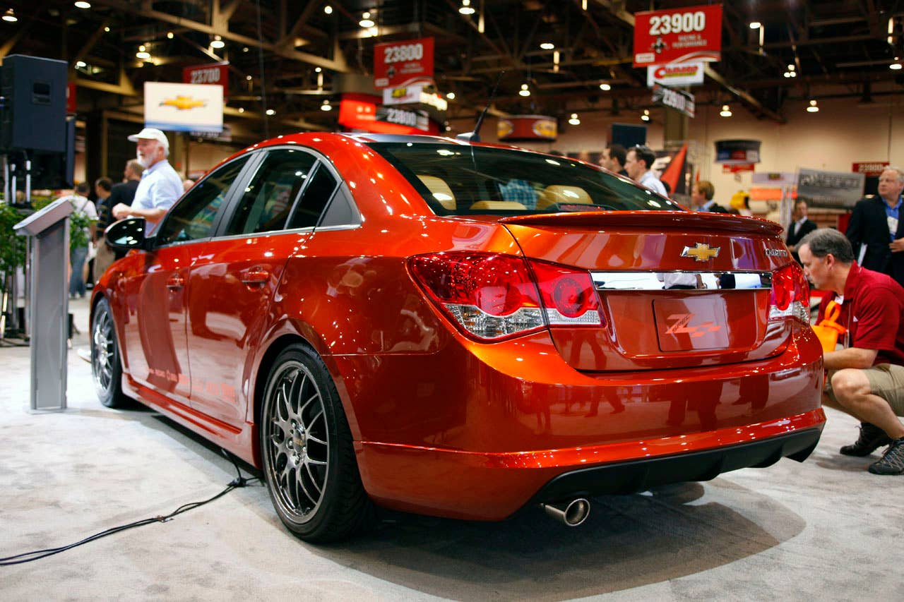 2011 Chevrolet Volt Z-Spec rear 3/4