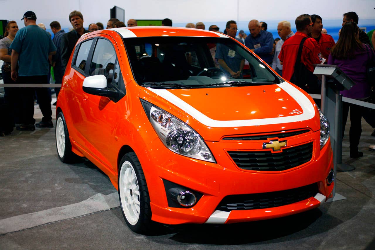 Chevrolet Spark Z-Spec front 3/4