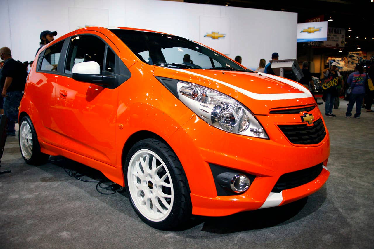 Chevrolet Spark Z-Spec front 3/4