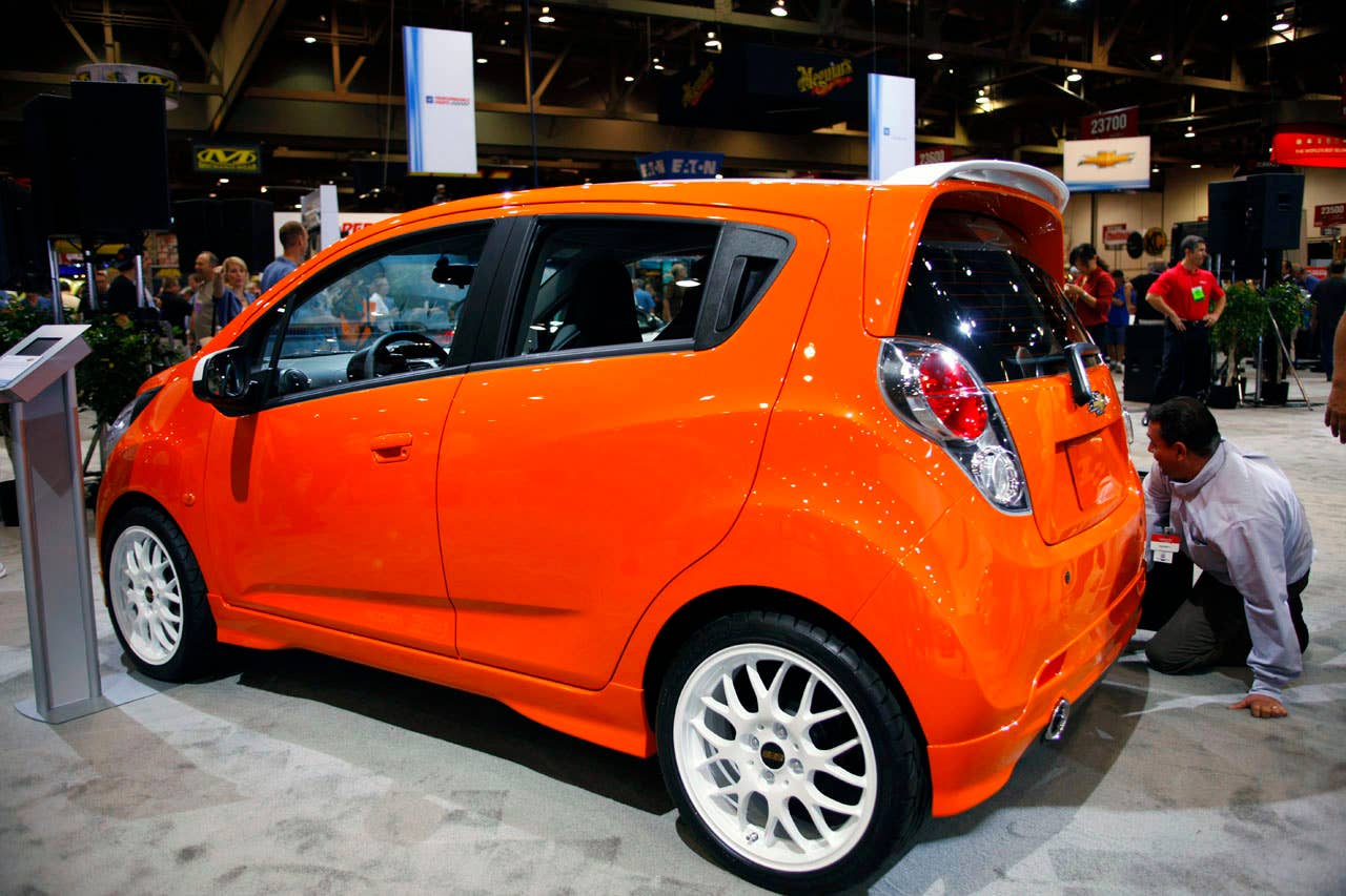 Chevrolet Spark Z-Spec rear 3/4