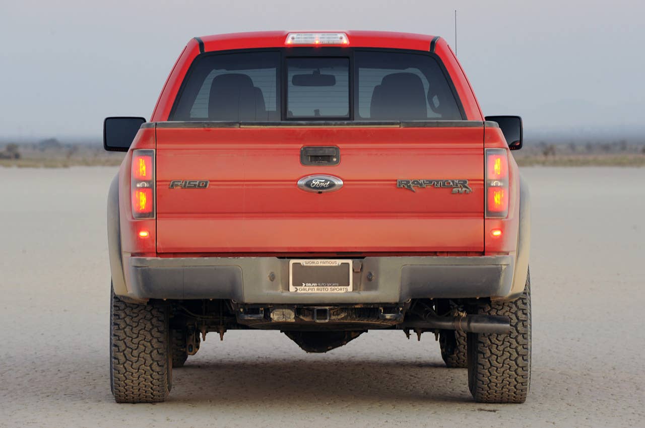 2010 Ford F-150 SVT Raptor 6.2 rear view