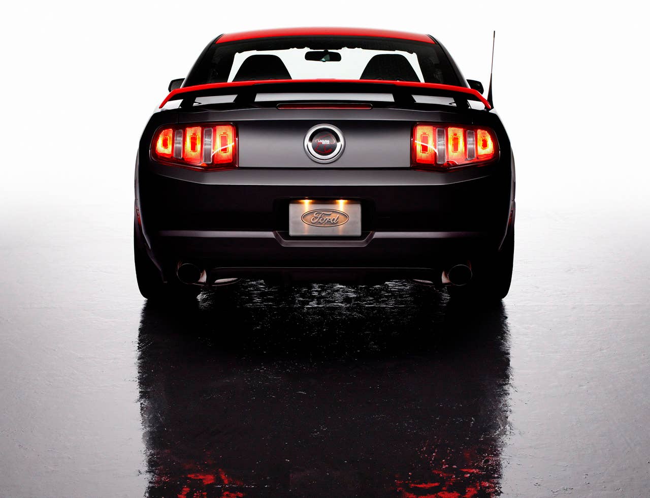 2012 Ford Mustang Boss 302 Laguna Seca: The limited-edition 2012 Mustang Boss 302 Laguna Seca takes the Boss spirit even further, resulting in a race-ready version of the Mustang. (08/13/2010)