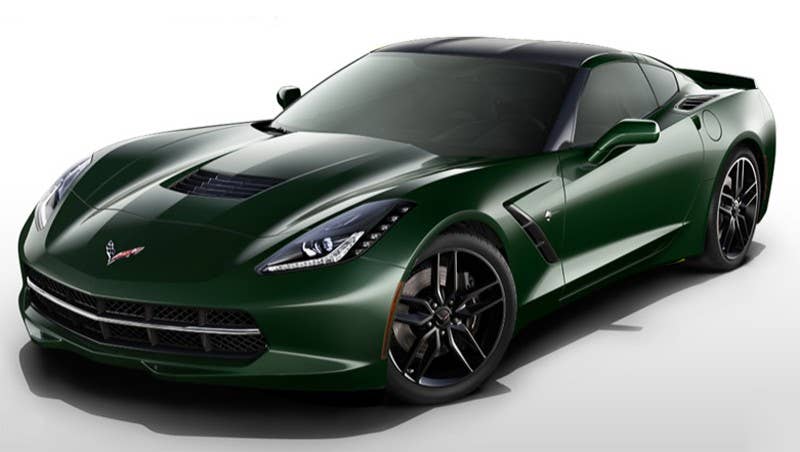 Lime Rock Green with black wheels