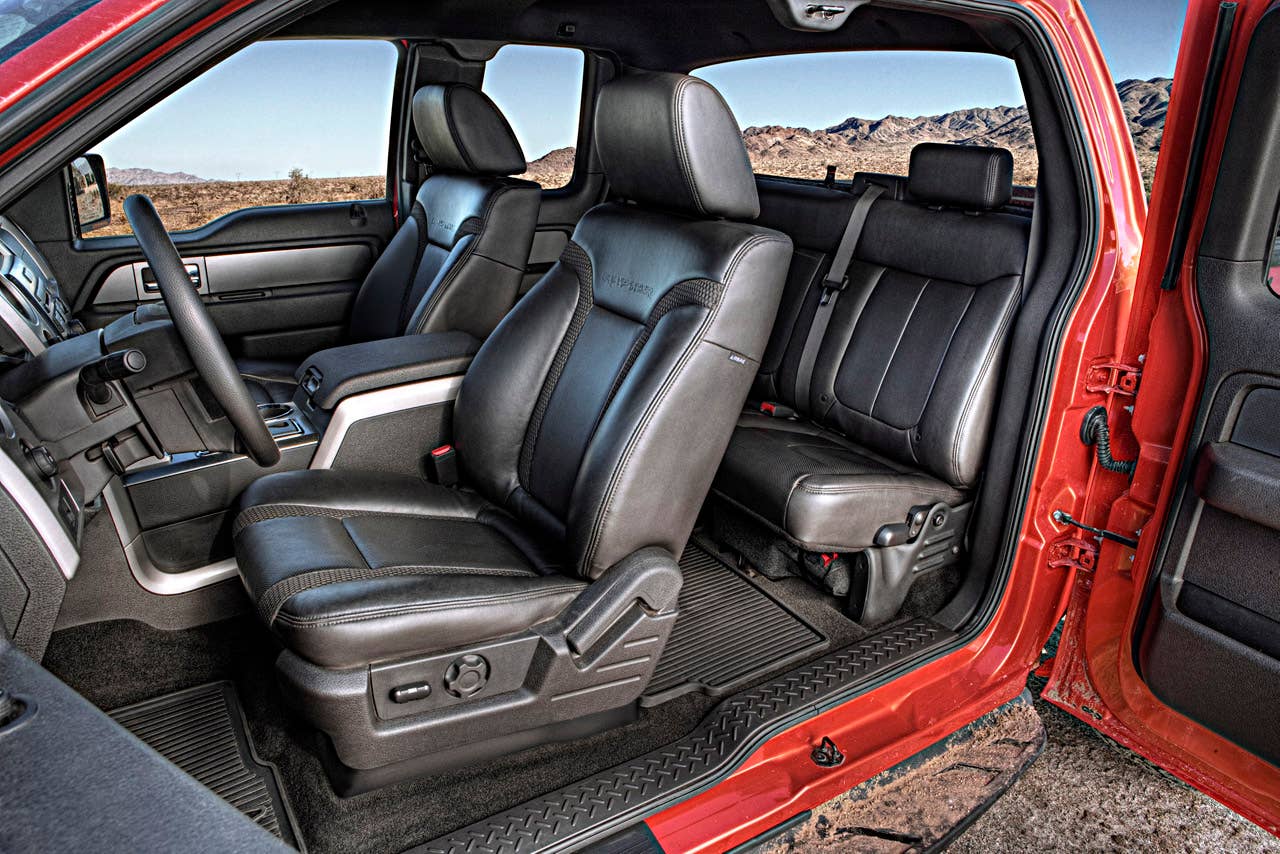 2010 F-150 SVT Raptor: Ford's Special Vehicle Team (SVT) taps into growing off-road enthusiast market and builds on the solid foundation of the new Ford F-150 to deliver the ultimate off-road performance truck - the 2010 Ford F-150 SVT Raptor. (8/14/09)