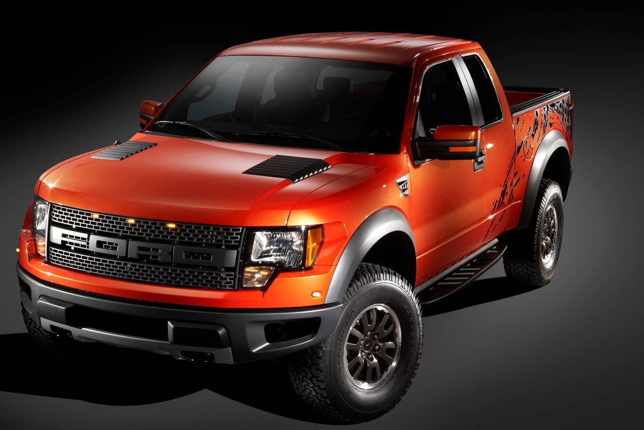 2010 F-150 SVT Raptor: Ford's Special Vehicle Team (SVT) taps into growing off-road enthusiast market and builds on the solid foundation of the new Ford F-150 to deliver the ultimate off-road performance truck - the 2010 Ford F-150 SVT Raptor. (8/14/09)