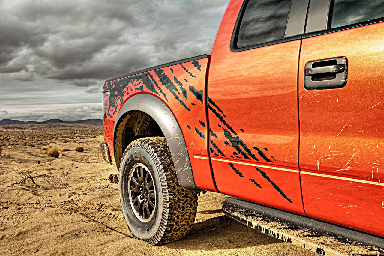 2010 F-150 SVT Raptor: Ford's Special Vehicle Team (SVT) taps into growing off-road enthusiast market and builds on the solid foundation of the new Ford F-150 to deliver the ultimate off-road performance truck - the 2010 Ford F-150 SVT Raptor. (8/14/09)