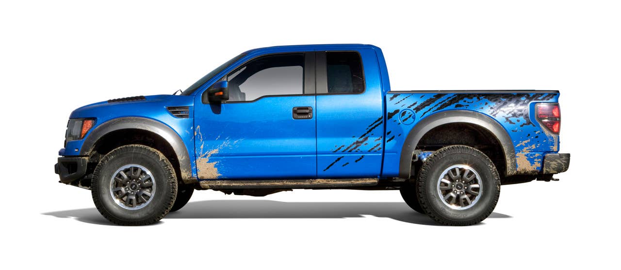2010 F-150 SVT Raptor: Ford's Special Vehicle Team (SVT) taps into growing off-road enthusiast market and builds on the solid foundation of the new Ford F-150 to deliver the ultimate off-road performance truck - the 2010 Ford F-150 SVT Raptor. (8/14/09)