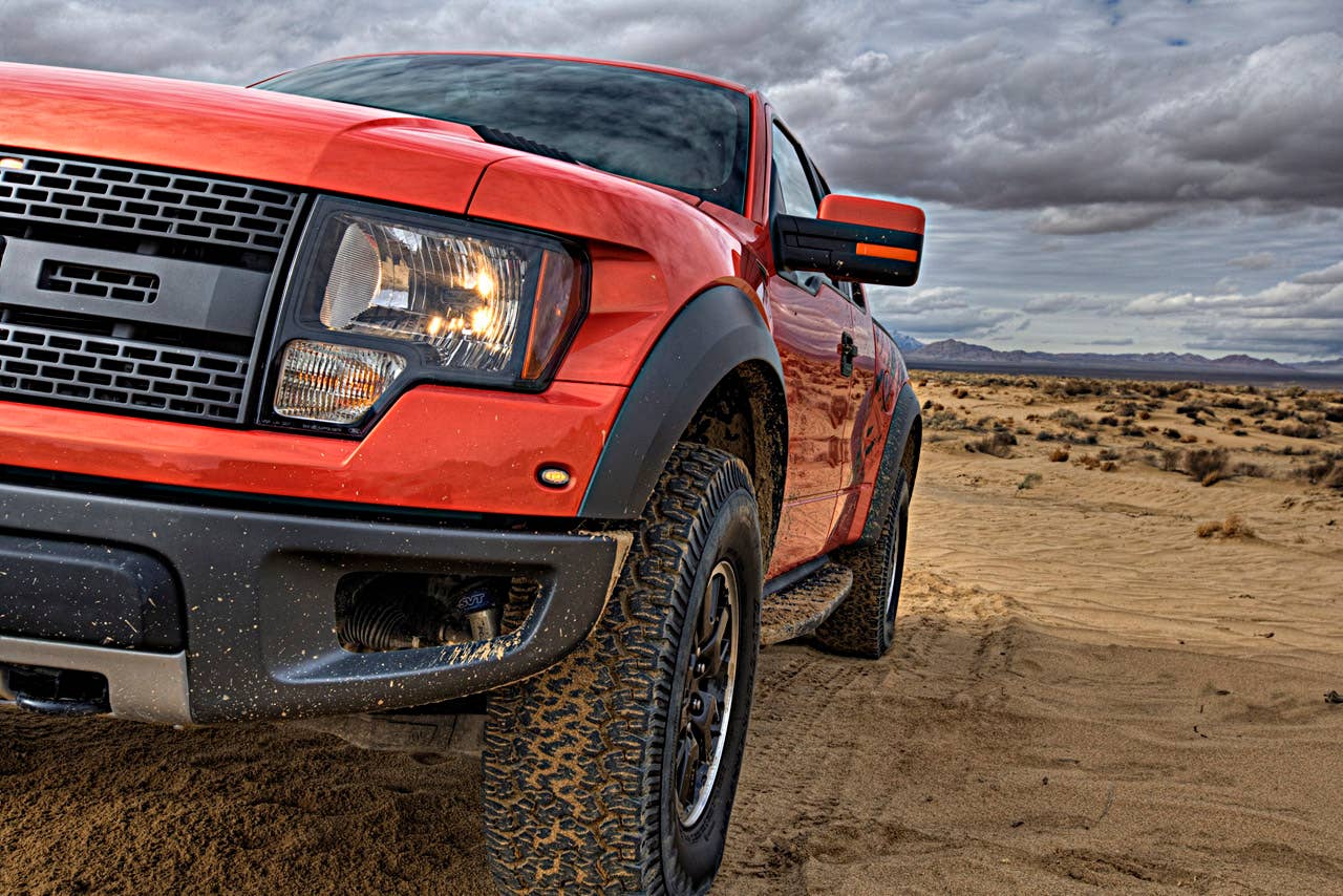 2010 F-150 SVT Raptor: Ford's Special Vehicle Team (SVT) taps into growing off-road enthusiast market and builds on the solid foundation of the new Ford F-150 to deliver the ultimate off-road performance truck - the 2010 Ford F-150 SVT Raptor. (8/14/09)