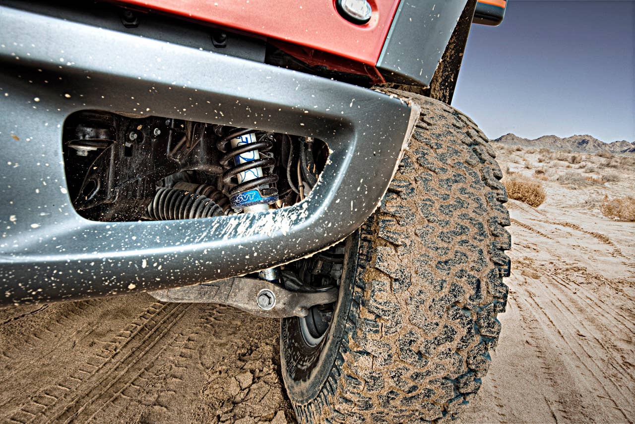 2010 F-150 SVT Raptor: Ford's Special Vehicle Team (SVT) taps into growing off-road enthusiast market and builds on the solid foundation of the new Ford F-150 to deliver the ultimate off-road performance truck - the 2010 Ford F-150 SVT Raptor. (8/14/09)