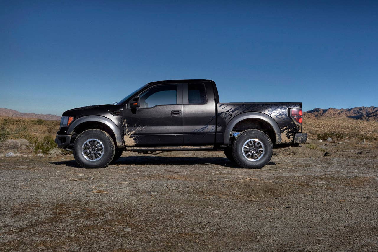 2010 F-150 SVT Raptor: Ford's Special Vehicle Team (SVT) taps into growing off-road enthusiast market and builds on the solid foundation of the new Ford F-150 to deliver the ultimate off-road performance truck - the 2010 Ford F-150 SVT Raptor. (8/14/09)