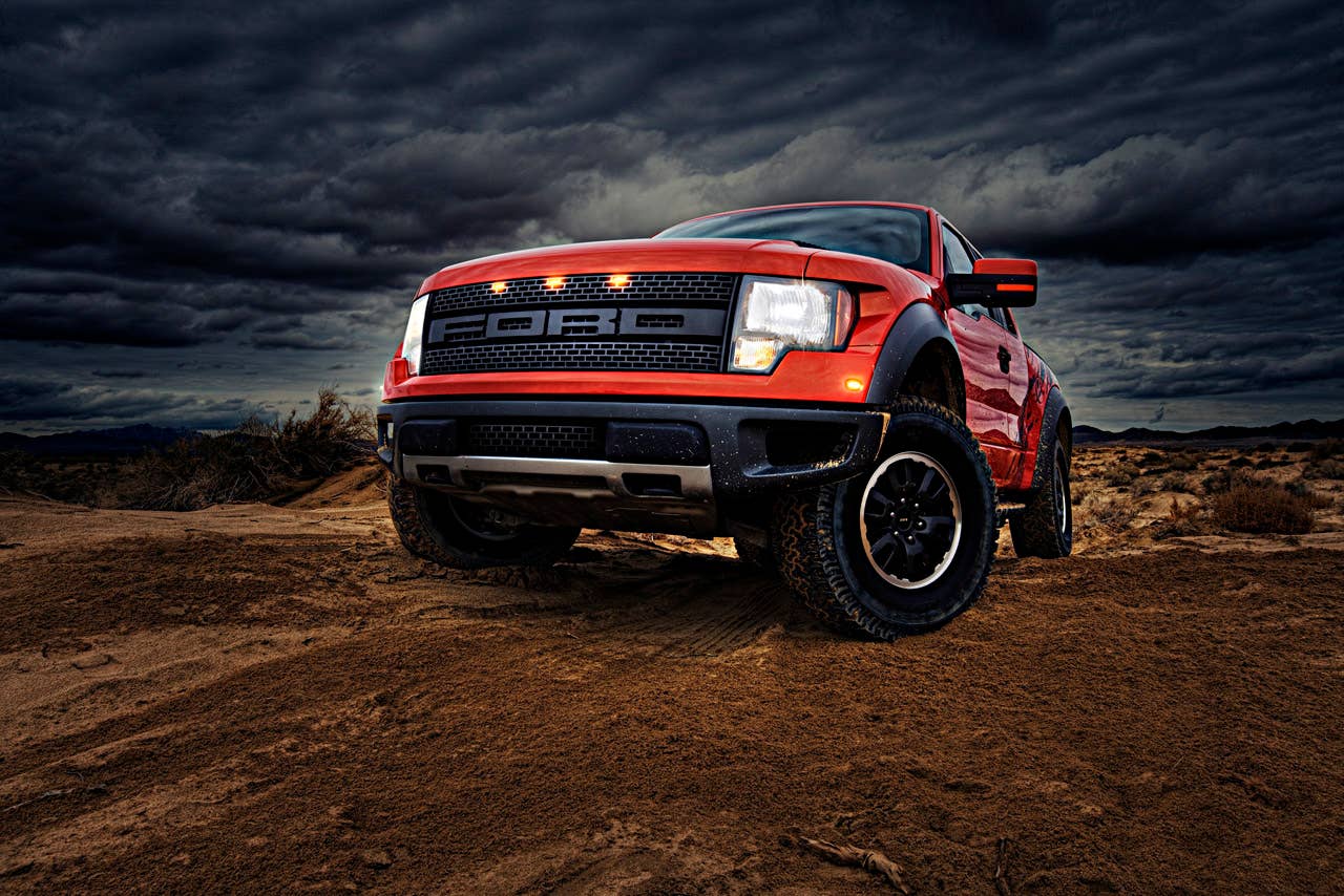 2010 F-150 SVT Raptor: Ford's Special Vehicle Team (SVT) taps into growing off-road enthusiast market and builds on the solid foundation of the new Ford F-150 to deliver the ultimate off-road performance truck - the 2010 Ford F-150 SVT Raptor. (8/14/09)