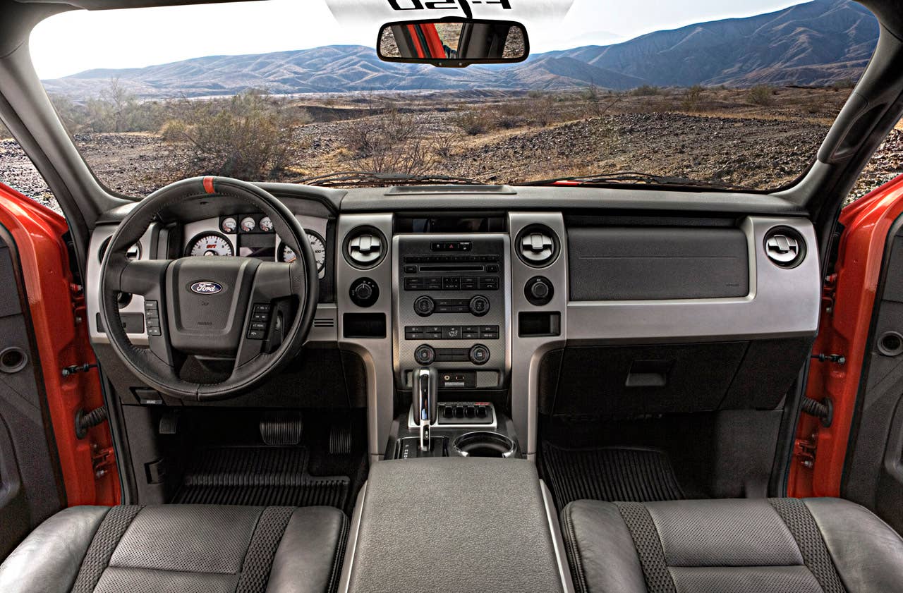 2010 F-150 SVT Raptor: Ford's Special Vehicle Team (SVT) taps into growing off-road enthusiast market and builds on the solid foundation of the new Ford F-150 to deliver the ultimate off-road performance truck - the 2010 Ford F-150 SVT Raptor. (8/14/09)