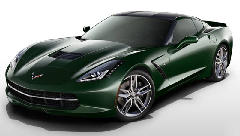 Lime Rock Green with sterling silver wheels