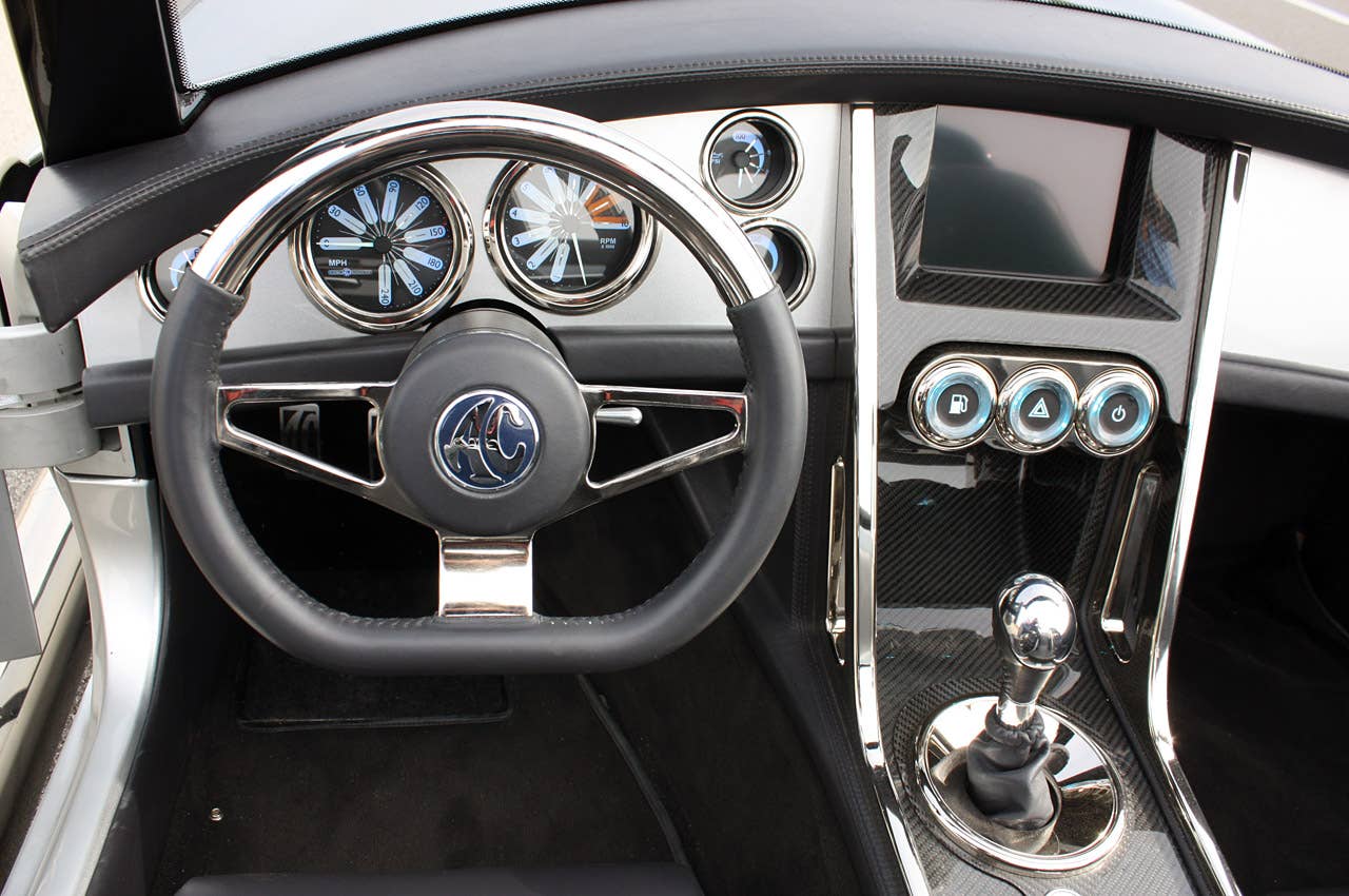 2012 Iconic AC Roadster interior