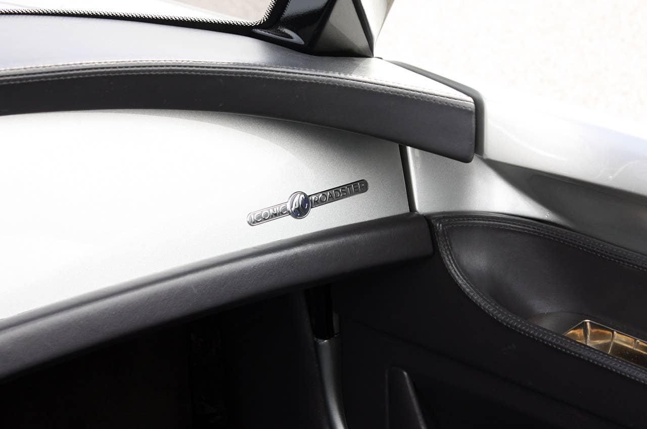 2012 Iconic AC Roadster dash